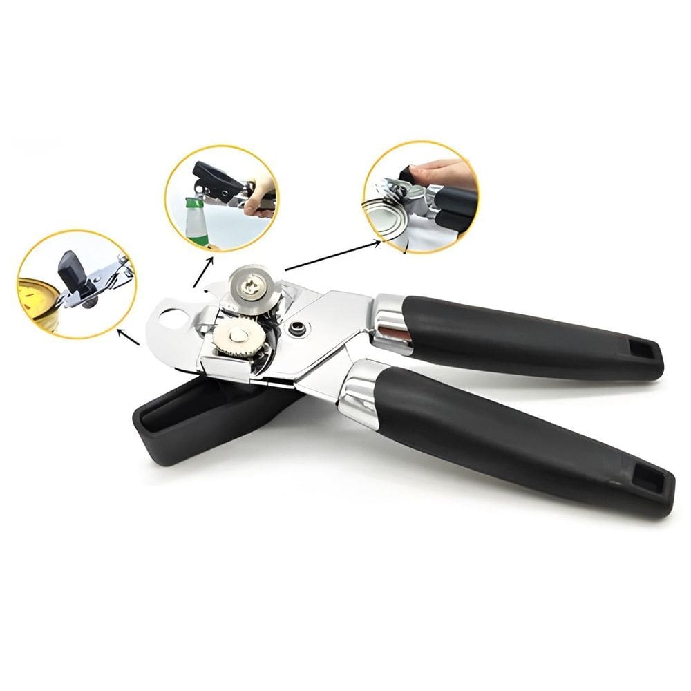 Abridor De Lata Manivelado Fácil Manuseio Alta Segurança