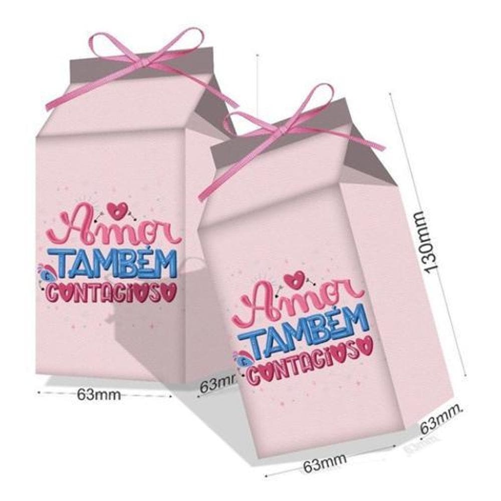 10 Caixa Frase Motivacionais Embalagens  Mimo - 5
