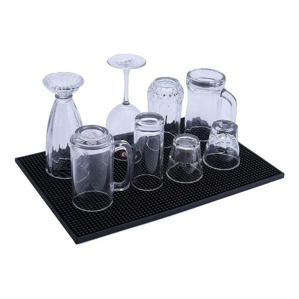 2X Clink Balcão Barman Pratos Tapete Escorredor Pratos Cor P