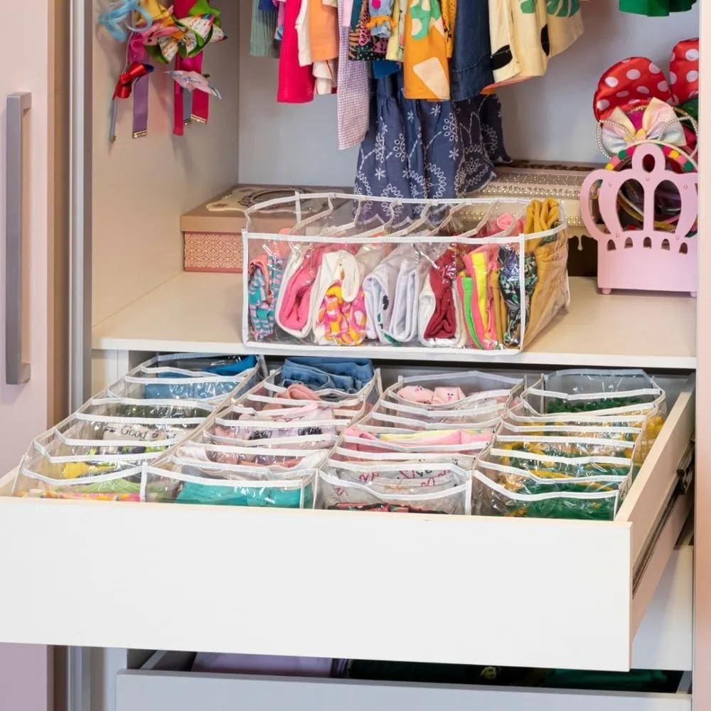 2X Colmeia Organizadora De Camisetas - Kit 10 Unidades Média