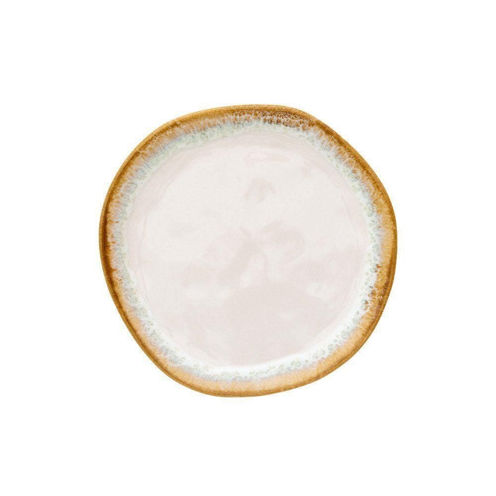 Prato De Sobremesa Copa E Cia Orion Em Cerâmica Beach