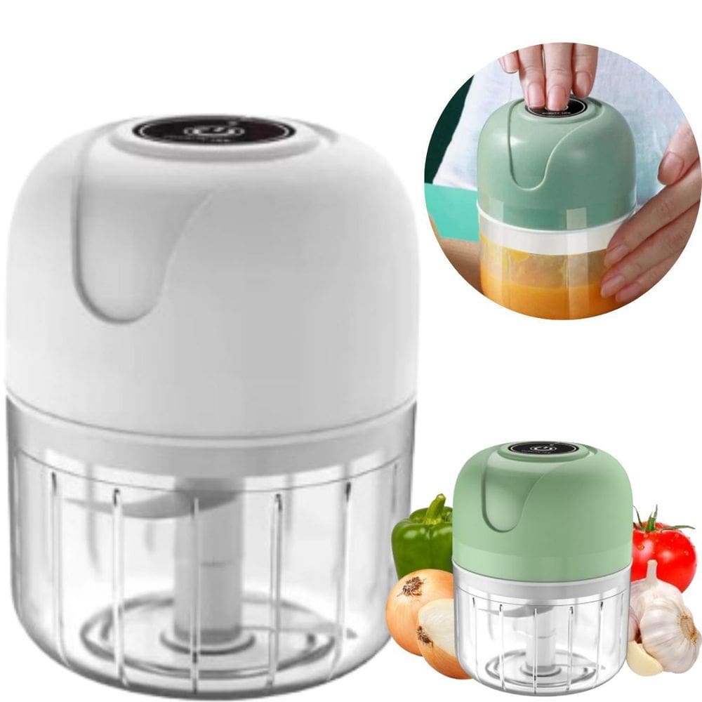 Mini Processador 250G Branco - Prático - Entrega Rápida