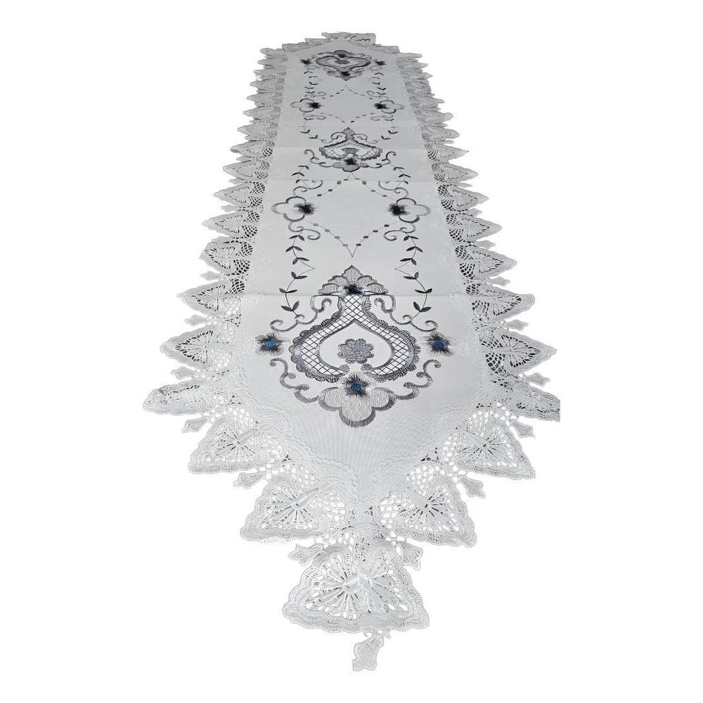 10X Trilho De Mesa 40X150Cm Guipir Caminho Bordado Renda Cr