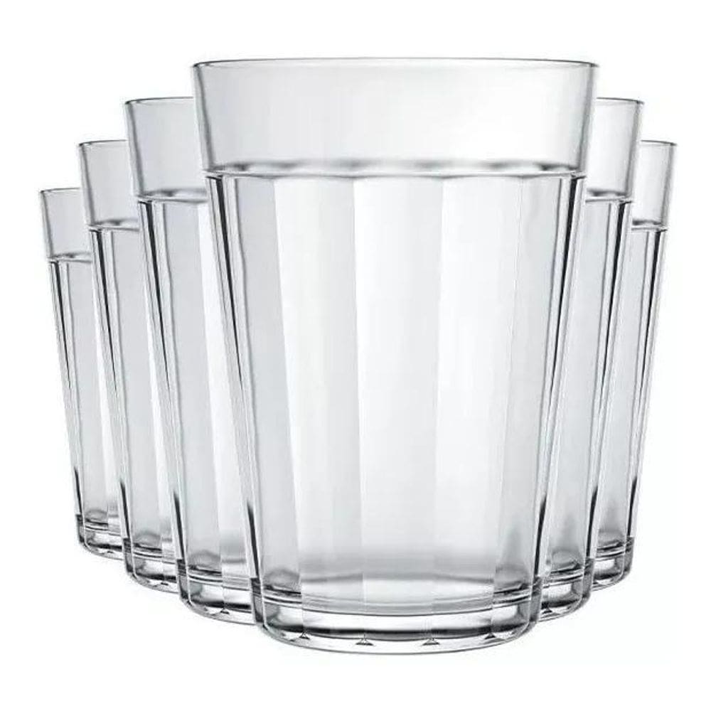 3X Copo Nadir Americano 190Ml - 6 Unidades Cor Incolor