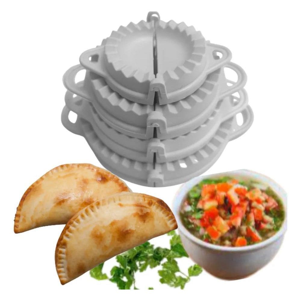 Forma Pastel Risoli Salgados Modelador Massas 4 Formas Massa