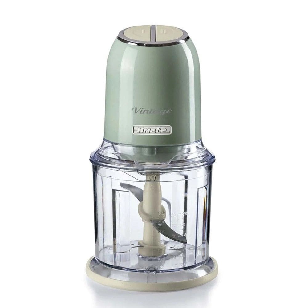 Triturador de Alimentos Ariete Vintage Verde 250W 2 Velocidades 220V - Linha Retrô Modelo 438