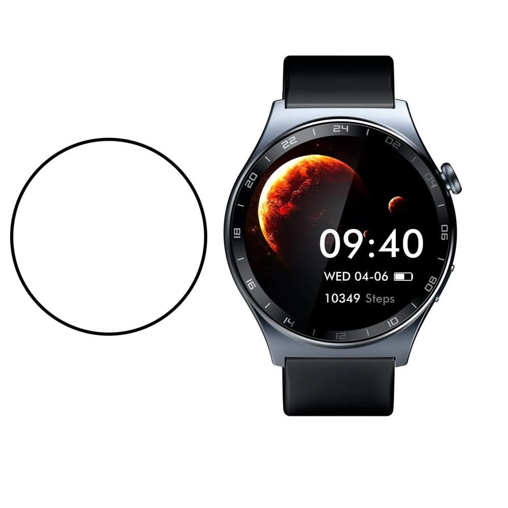 Película Ceramica 9D P/ Relogio Smartwatch Infinix Xwatch 3 WE