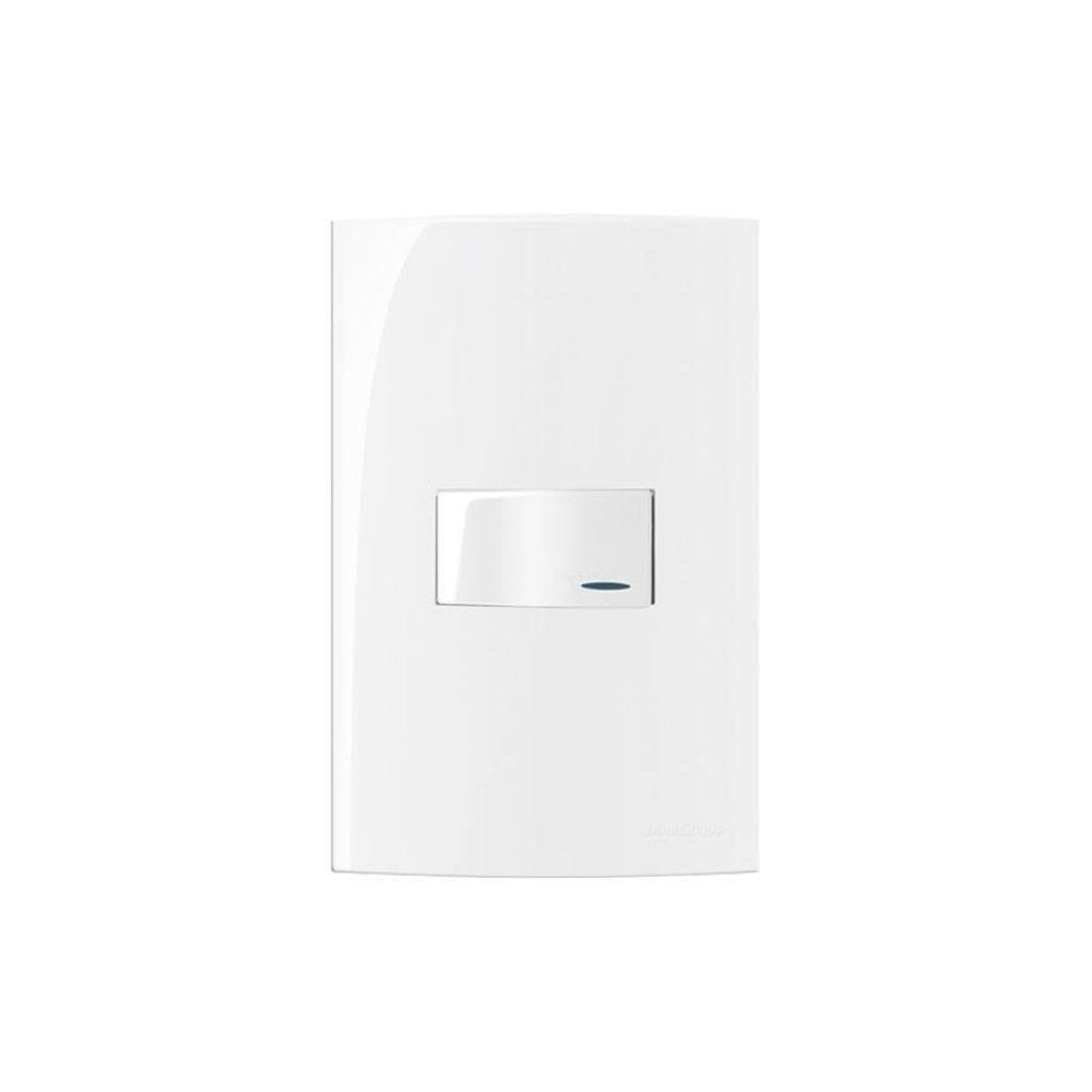 Interruptor Com Luz Margirius Sleek 10A + Placa 4X2