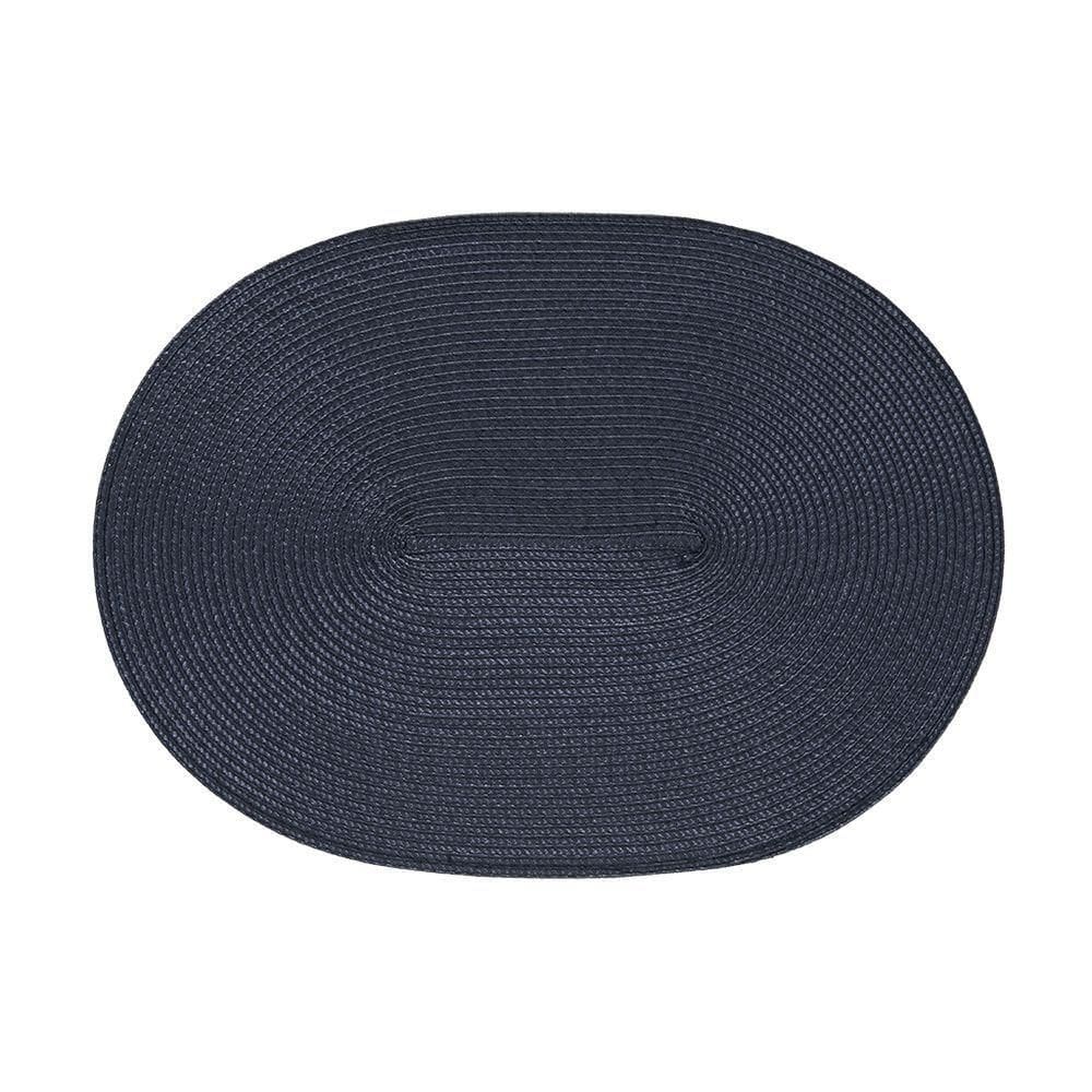 Jogo Americano Copa E Cia Avulso Luna Oval Marinho