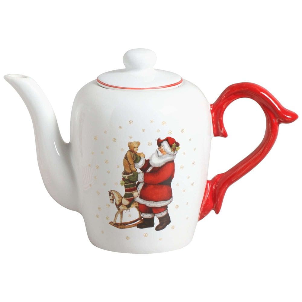 Bule Christmas Charm de Cerâmica 1,2L - Scalla