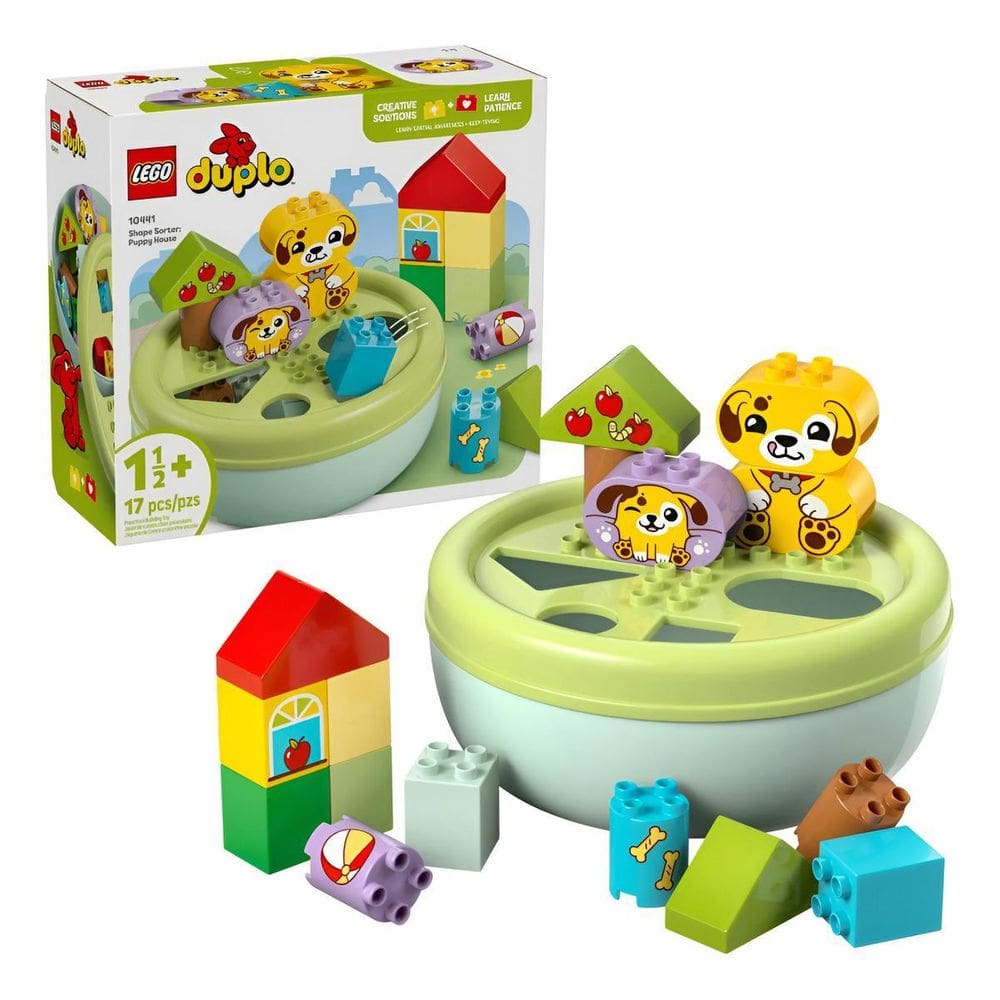 Organizador De Formas Casa De Cachorrinho Lego 10441