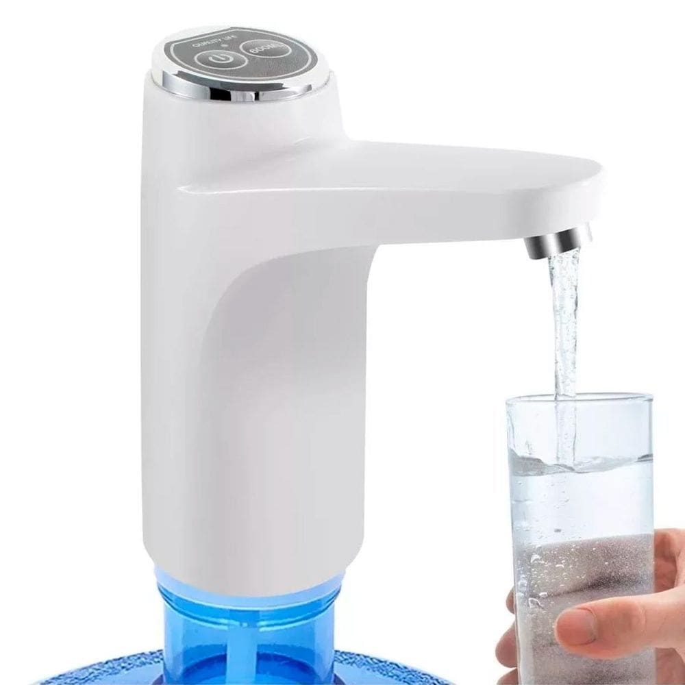 Bomba Eletrica Para Galão Agua Suporte Recarregável 5/10/20L