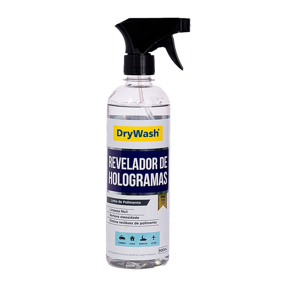 Revelador de Hologramas DryWash 500mL