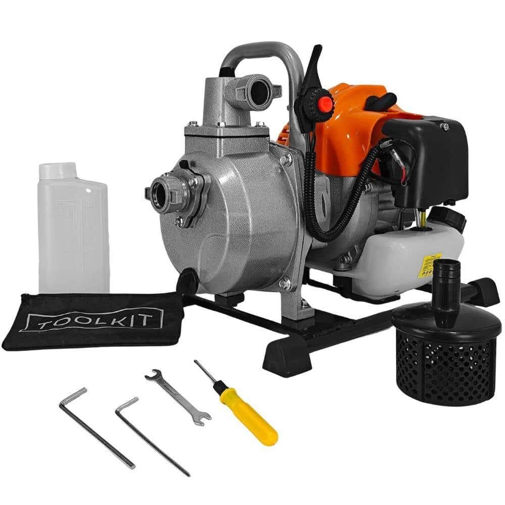 Bomba a Gasolina Auto Escorvante 1POL 2,5HP 2 Tempos VMB252 VULCAN