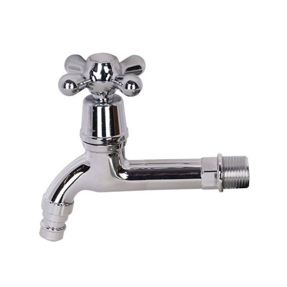 Torneira Cano Longo Para Tanque Pia De Parede Encaixe 1/2``