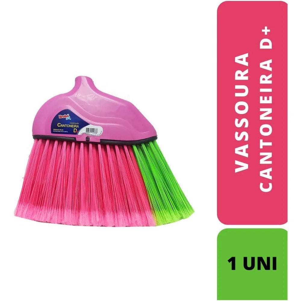 2X Vassoura Cantoneira D+ Unidade Sem Cabo Full