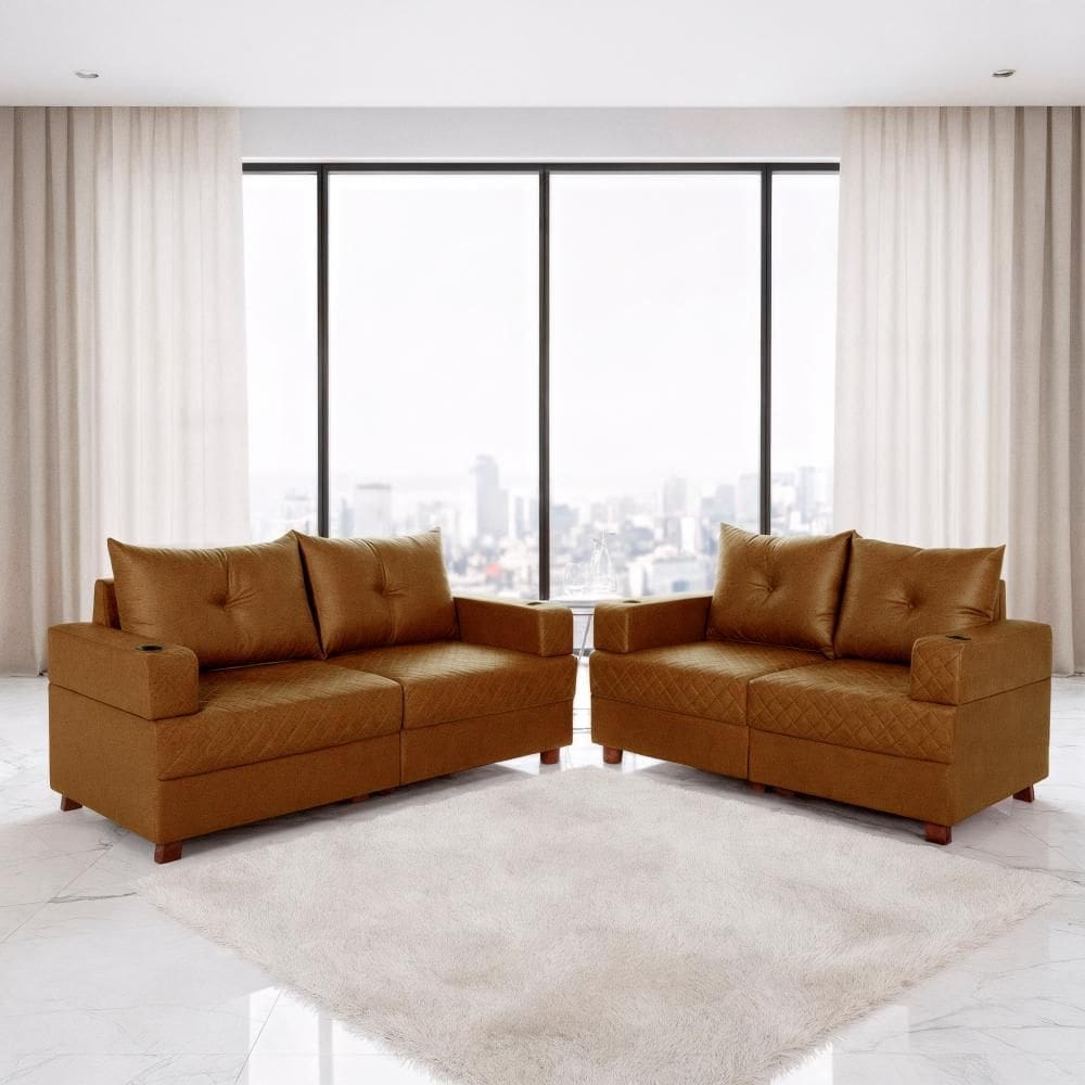 Sofá 3 e 2 Lugares Essenza Bom Pastor