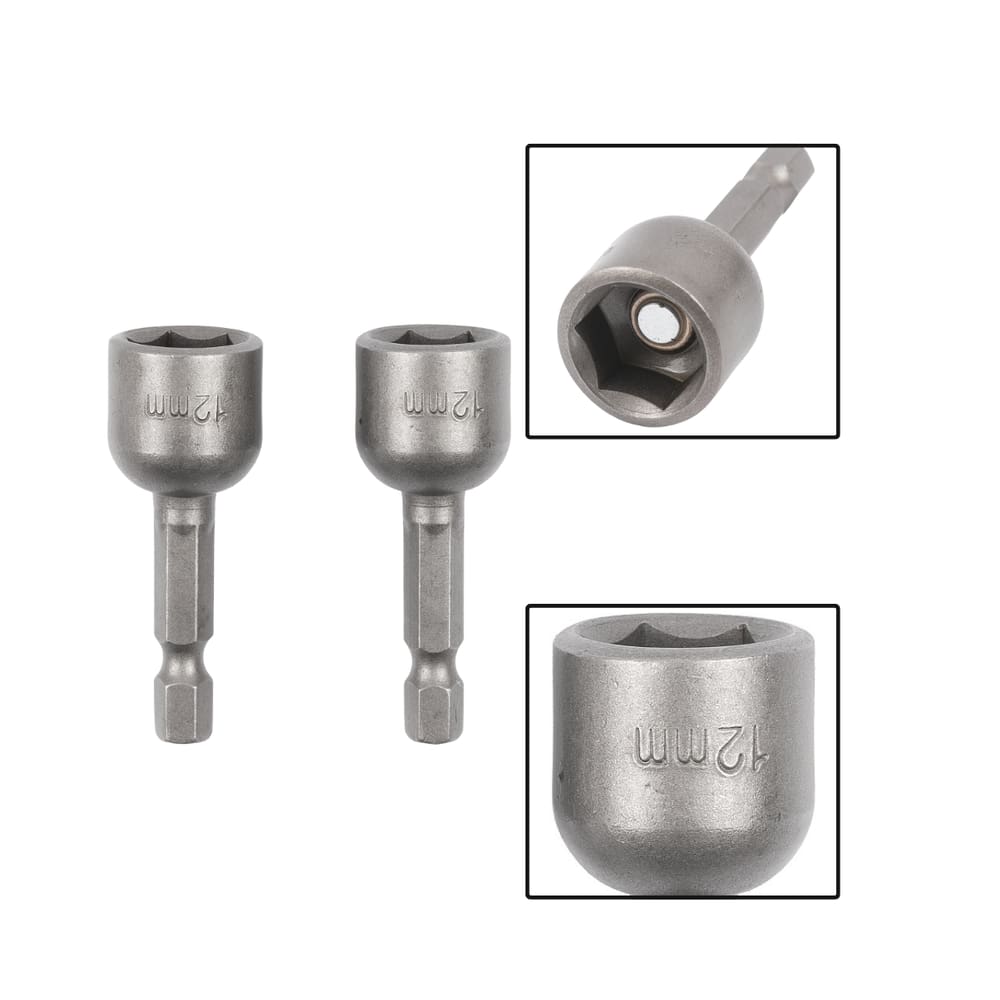 Soquete Canhao Magnetico Jogo C/ 2 Pçs 12mm