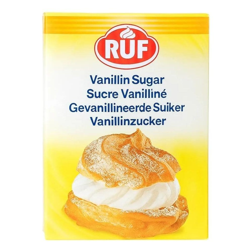 Açúcar De Baunilha 80G Contém 10 Pacotes - Ruf