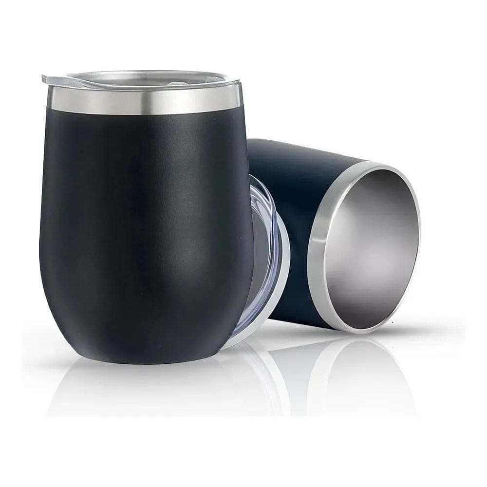 Copo Cuia Térmico Aço Inox Anti Vazamento Parede Dupla 350Ml