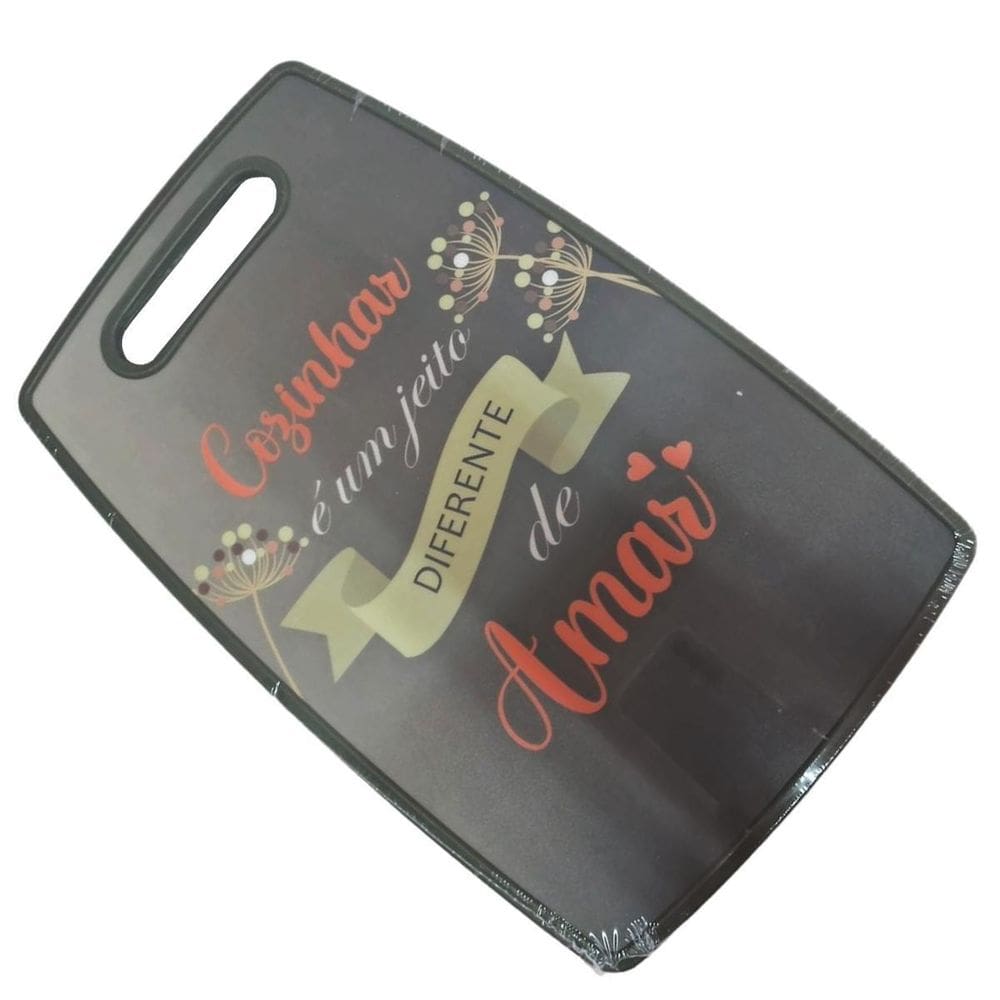 Tábua De Corte De Bambu Ad Design Elegante