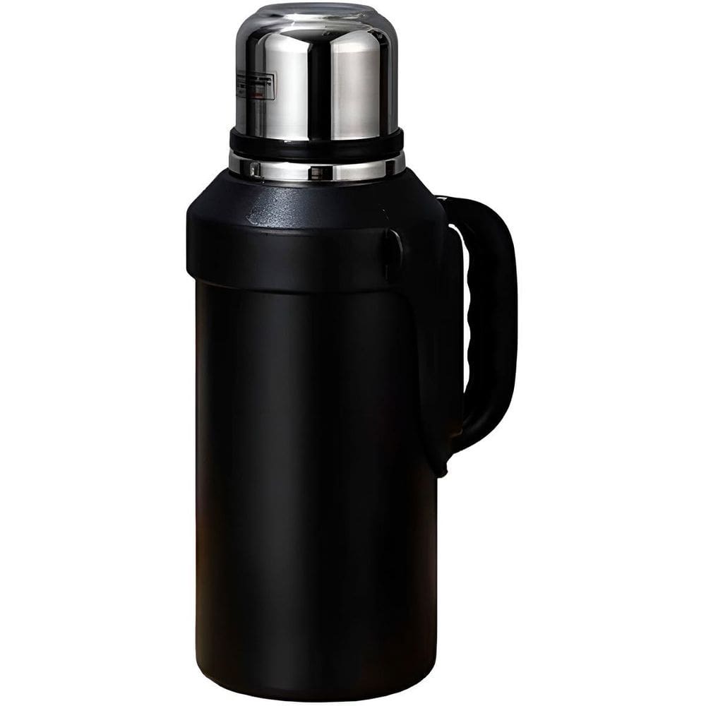 Garrafa Térmica Inox 1500Ml Preto Academia Viagem Passeio