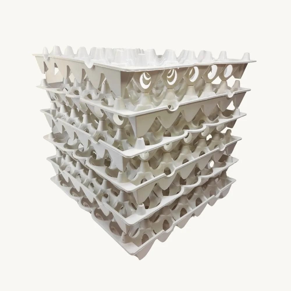 2X Kit Com 6 Bandejas Plásticas Para Ovos Organiza Geladeira