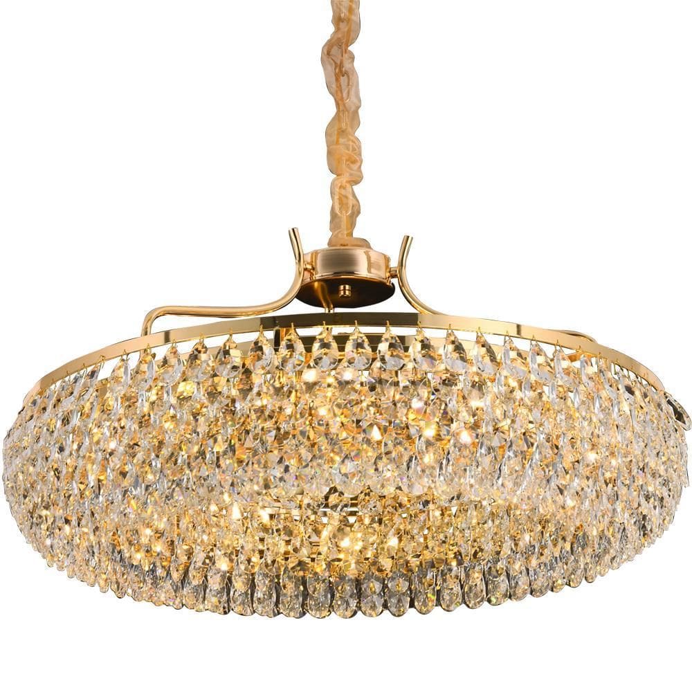 Lustre Ltr-025 E14X6 Dourado Nitrolux