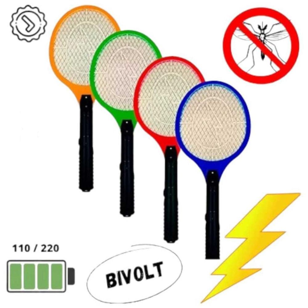 Raquete Elétrica Bivolt Para Eliminar Mosquitos