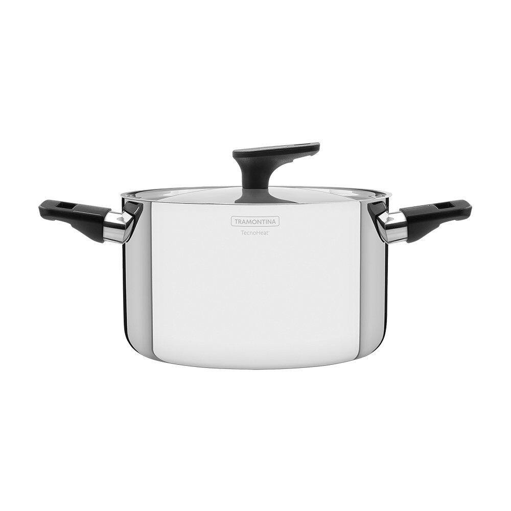 Caçarola Funda Corpo Triplo Tramontina Grano Baquelite 62164240 Inox