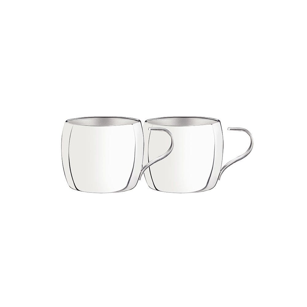 Conjunto 2 Xícaras para Chá e Capuccino Tramontina 64430790 230ml Inox