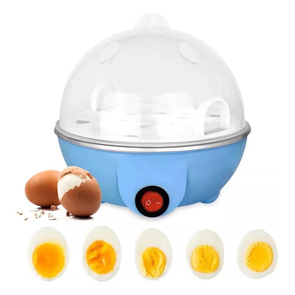 10X Cozedor De Ovos Elétrico Portátil Cozinha À Vapor Cor A