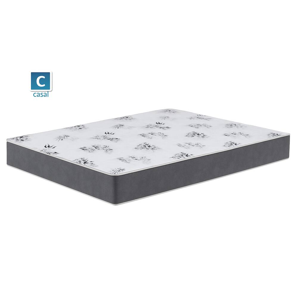 Colchão D45 138x188x24 - Lateral Cinza PREMIUM