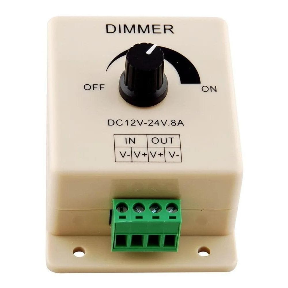 10X Controlador Dimmer Led 8A