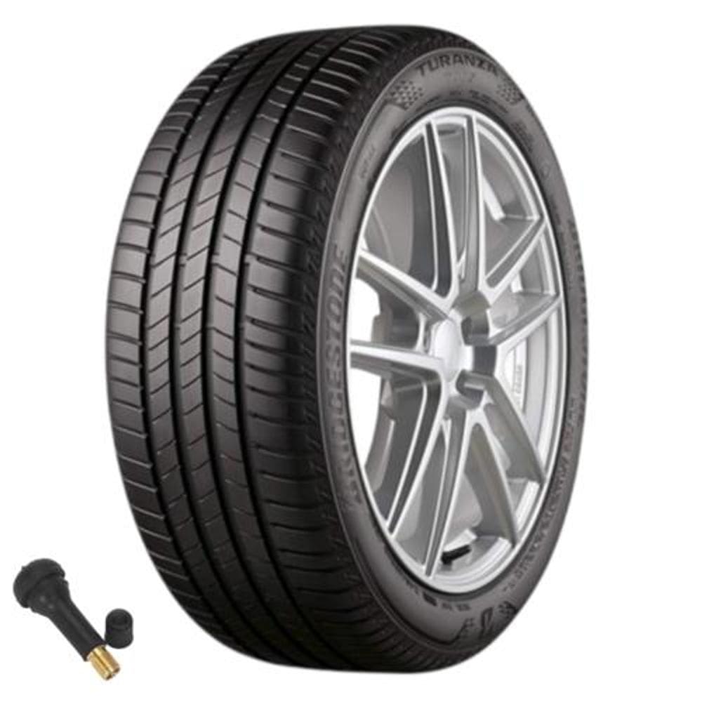 Pneu 205/55R17 Turanza T005 Bridgestone + Bico Valvula Tr414