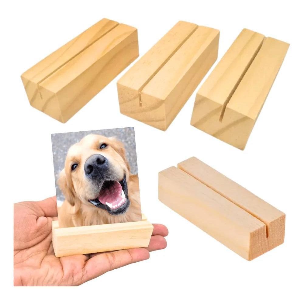 10X Kit 10 Suporte Porta Retrato Foto Polaroid Enfeite Deco