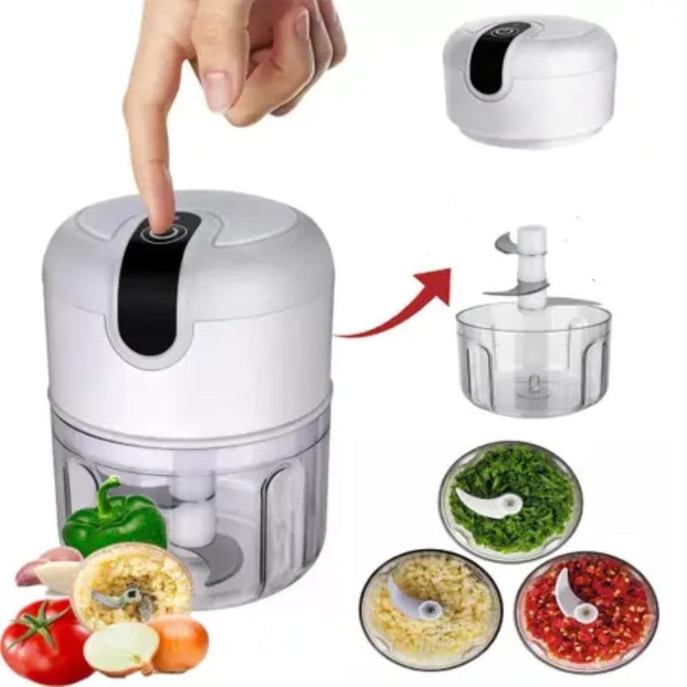 Triturador Elétrico Portátil Para Alimentos 250Ml