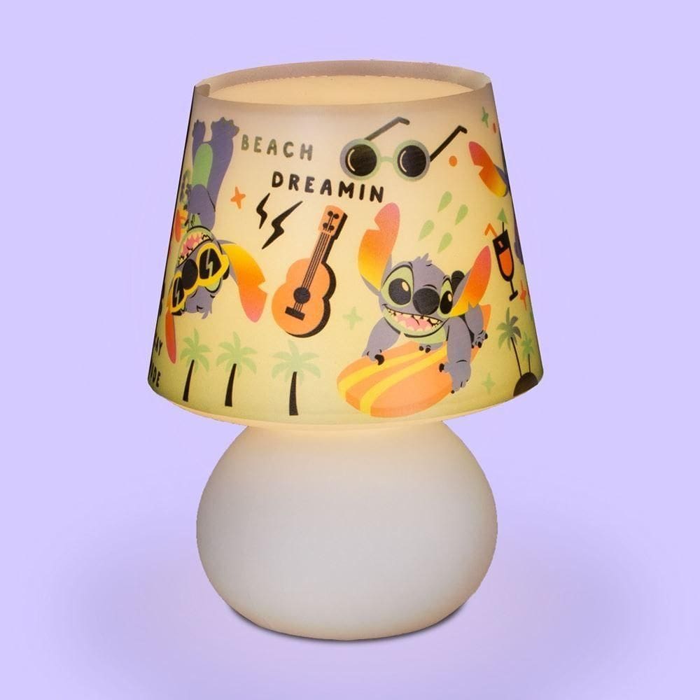 Abajur Mágico Disney Stitch - Ilumine Seu Espaço Com Estilo E Diversão!