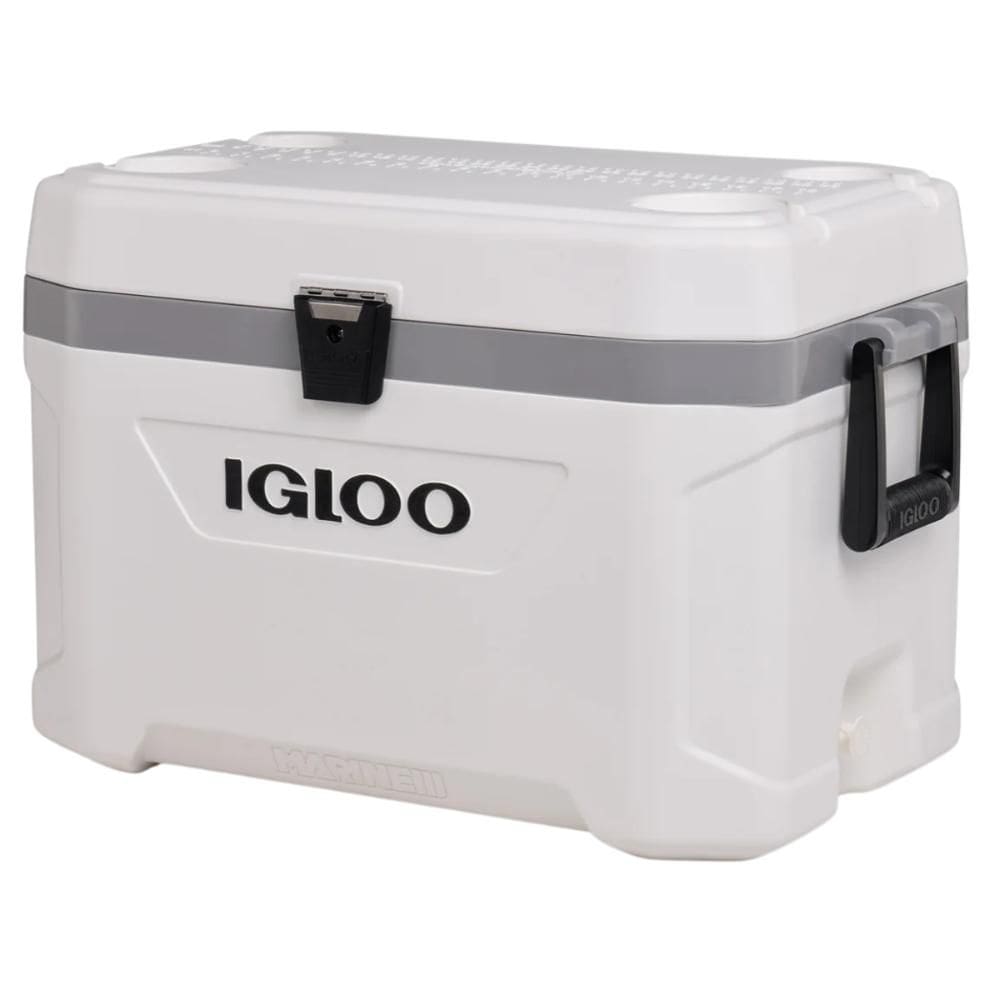Caixa Térmica Cooler Igloo Marine Ultra 54QT 51L Thermecool Branco