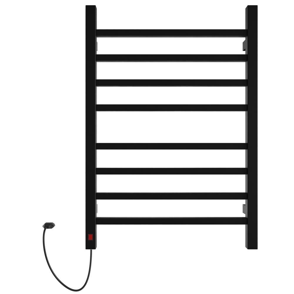 Toalheiro Termico Casuli Quadratto Due Preto 127V Esquerdo