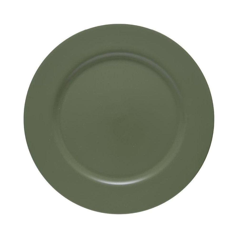 Sousplat Copa E Cia Basic Verde Eucalipto