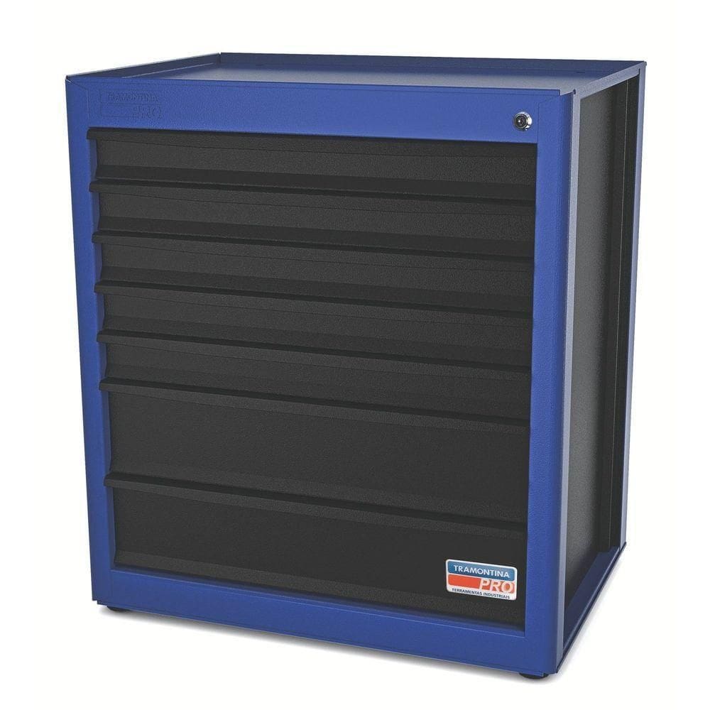 Módulos Para Bancada 7 Gavetas Tramontina Pro Azul Orgnizador Ferramentas Para Gavetas E Armários Tramontina