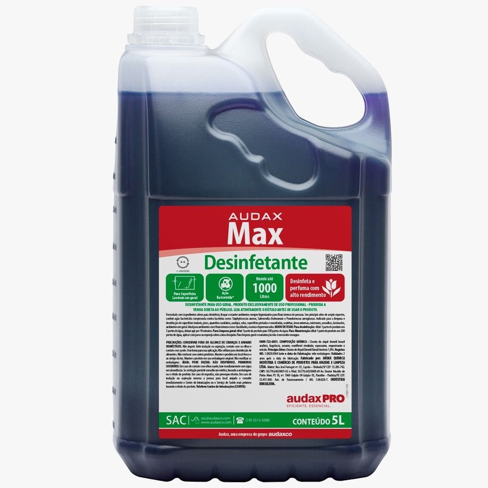 Max Desinfetante Floral 5L