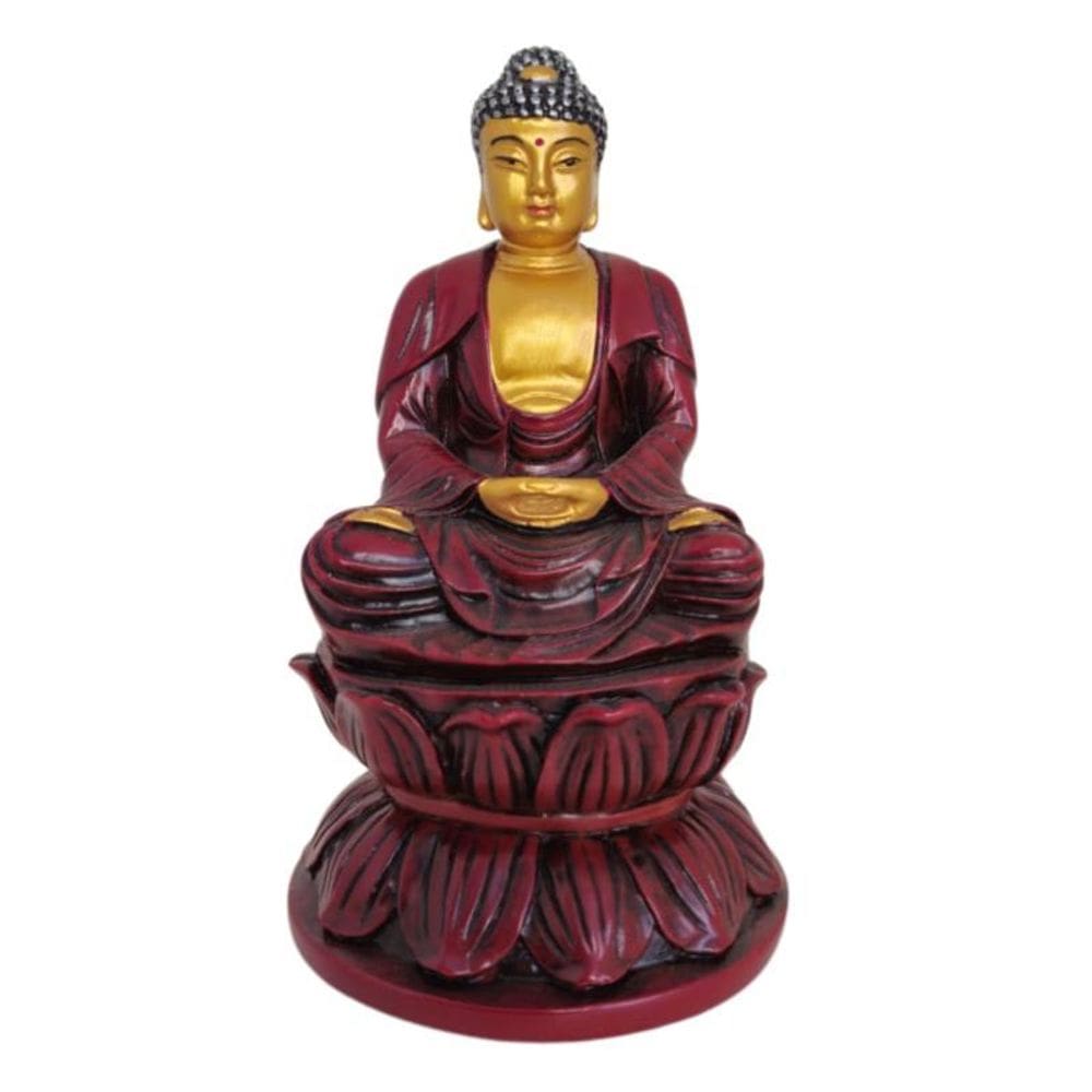 Escultura Buda Sakyamuni 13 Cm Presente E Decoração