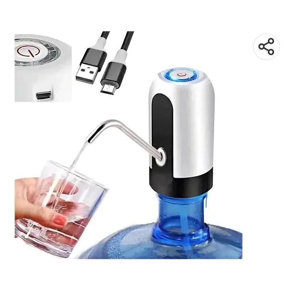 Bomba Recarregável Para Galão De Água Garrafão Elétrica Mkd0