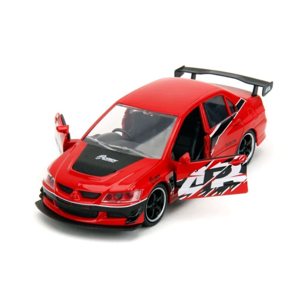 Miniatura Mitsubishi Lancer EVO IX Velozes E Fur 1:32 Jada
