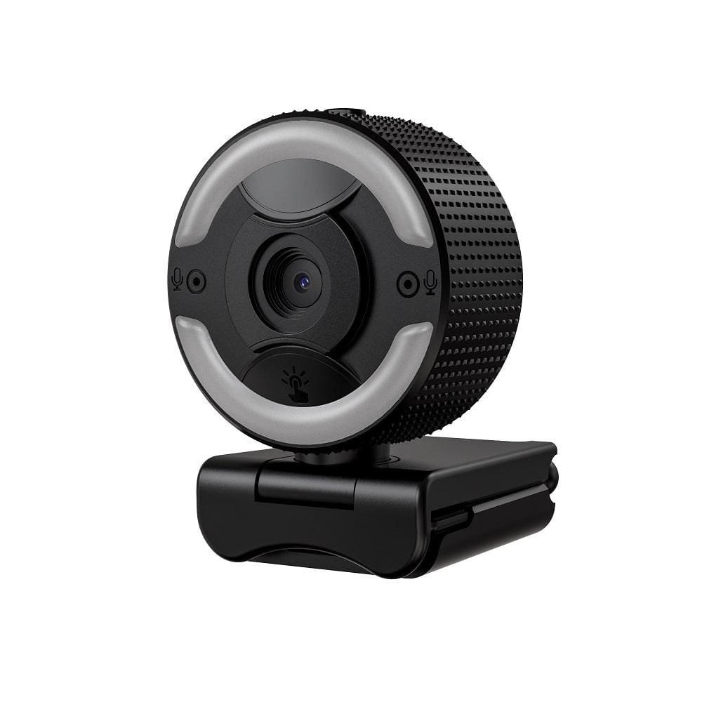 Webcam Gamer USB Oneshot GW910, Full HD 1080p, com LED integrado, REDRAGON