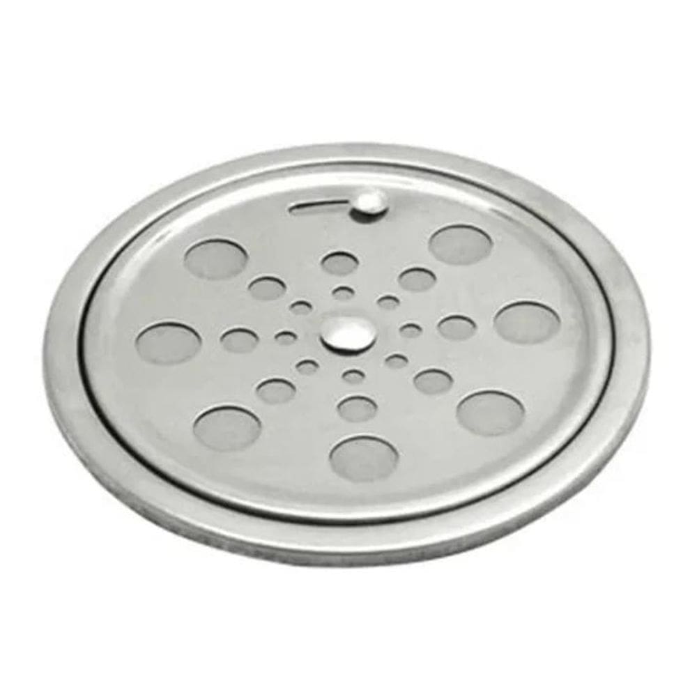 Grelha Redonda De 15 Cm Com Caixilho Inox Forusi
