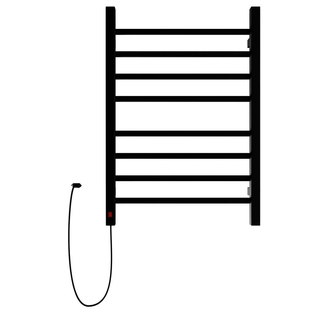 Toalheiro Termico Casuli Circolare Due Preto 127V Esquerdo