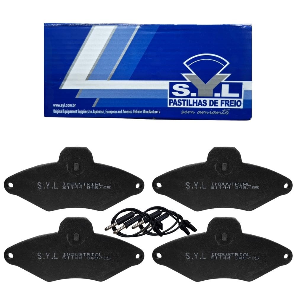 Jogo de Pastilhas de Freio Dianteira Syl1144 P/ Citroen Xantia 1.6/1.8/1.9/2.0 1993 em diante